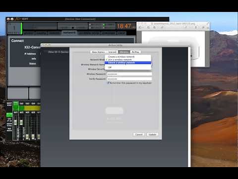 Behringer X32 WIFI Client Connection