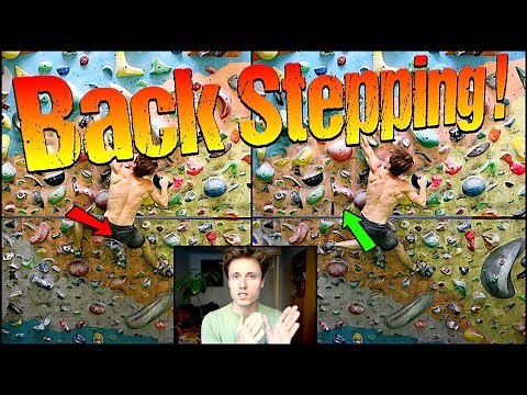 Rock Climbing Technique for Beginners: The Back Step / Drop Knee