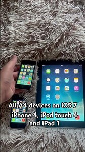 iPhone 4, iPod touch 4 and iPad 1 on iOS 7.1.2 all untethered with Legacy iOS Kit #ipodtouch #ipod