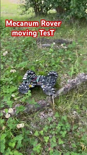 Mecanum Rover Moving Test