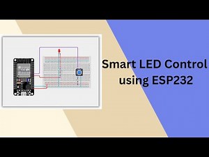 Smart LED Control Using ESP32 and Push Button #youtubevideo #ledcontrol