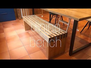 【DIY】2x4と1x4でベンチ作り ダイニングベンチ dining bench
