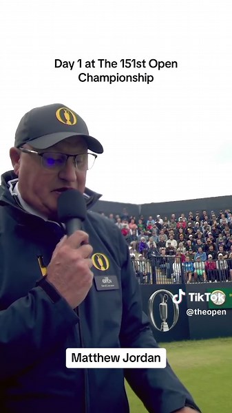 Day one of The 151st Open. We are live. #TheOpen