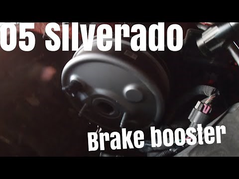 2005 Silverado brake booster change!