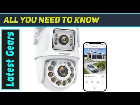 BOAVISION Dual Lens Camera: Best 360 PTZ Security Solution