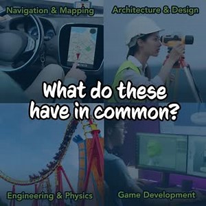 Trigonometry isn’t just for the classroom – it’s everywhere! From architecture and engineering to navigation and beyond, trig helps us make sense of the world around us.  Where else have you spotted trigonometry in everyday life? Share your ideas in the comments , then head over to our Number Sense Blog to learn more!  bit.ly/4nz2AuA #Mathnasium #Trigonometry #STEMEducation #MathHelp | Mathnasium of Liberty Hill | Facebook