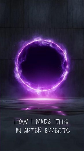 Portal Tutorial in After Effects (Trapcode Particular)