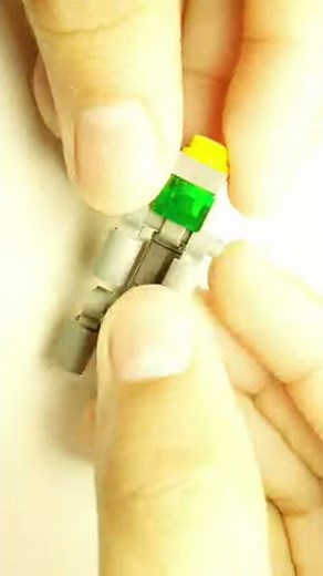 Instructions Tutorial How To Build Working Lego Nerf Gun IXRollOutIX Transformer Mecha #shorts