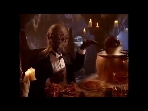 Tales From The Crypt Keeper Food Cooking Chef Cannibal Cannibalism Halloween Cryptkeeper Dinner Meat