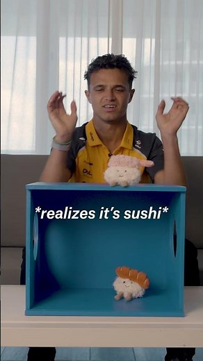 It's a good thing there are no fish on the grid. 🐟 ‪@McLaren‬ ‪@LandoNorris‬