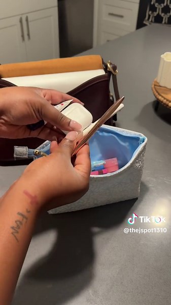 I usually have a big planner but I needed one for my pocketbook 🤭 #thejspot #plannertok #stationery