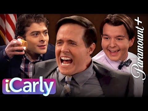 Lewbert, Guppy, and Chuck RETURN to iCarly | Full Scene | NickRewind