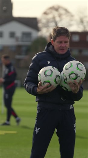 The Glasner Juggle #football #crystalpalace #uefa