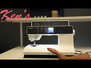 Pfaff Cretive 3.0 Sewing and Embroidery Machine - Sewing Mode Overview