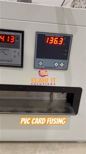 PVC ID Card Fusing Machine