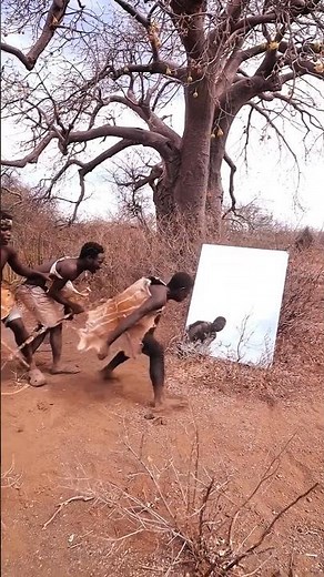 When the Hadza first saw a mirror #africanart #usa #everydayafrica #thinkbigforafrica #automobile