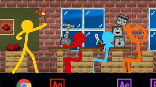 Potions Redstone: Stick Figures Brew with Power