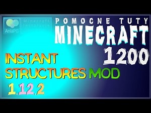 Instant Structures Mod 1.12.2 [ISM] - Jak zainstalować mody - PL Instalacja moda do Minecraft 1.12.2