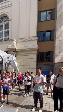 Just welcomed them into Covent Garden ￼