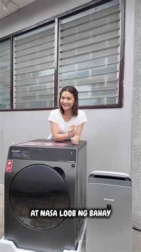 Althea Ablan is excited to share her unboxing of the new Sharp Front Load Washing Machine featuring Plasmacluster Ion Technology that helps reduce odors and bacteria for fresher laundry. She also discovered the perfect combo by pairing it with the Sharp Air Purifier with Dehumidifier, which makes drying laundry indoors quick and easy while keeping her home fresh and comfortable. #SharpPhilippines | Sharp Philippines