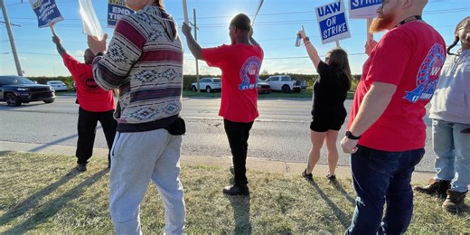 The UAW strike could cause a rippling effect on the local and national economy