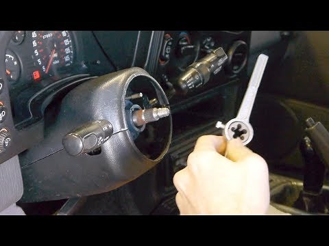 How to fix stripped steering wheel threads
