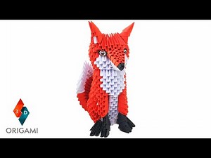 3D Origami - Fox - Tutorial