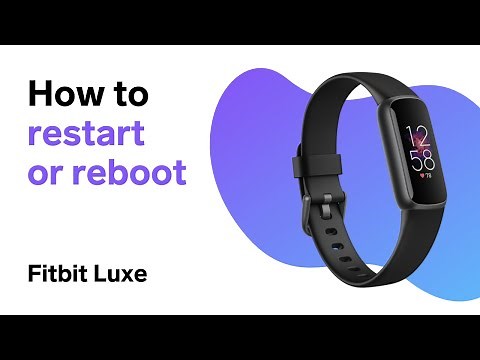 How to Restart Fitbit Luxe (Reboot)