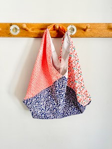 Origami Bento Bag Pattern and Tutorial: Quick Tote Bag