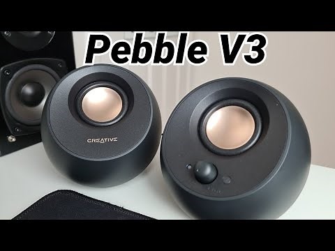 Creative Pebble V3 Unboxing, Setup & Review