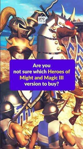 Heroes of Might and Magic 3: Complete vs HD Edition 🐎 #shorts #gaming #nostalgia #heroes3 #homm3