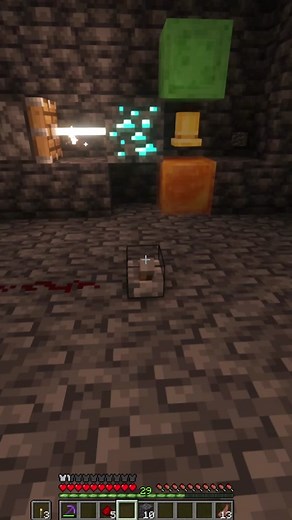 Diamond farm in minecraft #Minecraft #shorts #fy #foryou