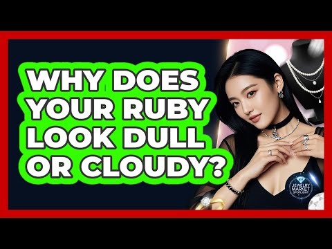 Why Does Your Ruby Look Dull Or Cloudy? - Jewelry Market Spotlight