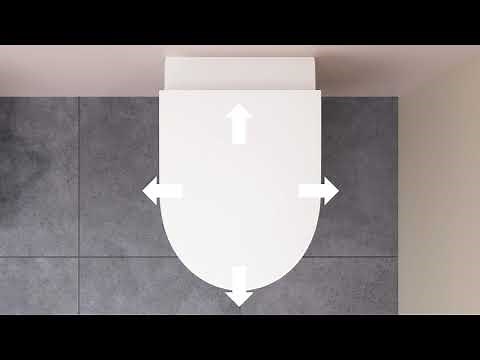 Geberit iCon wall-hung Rimfree WC - Installation