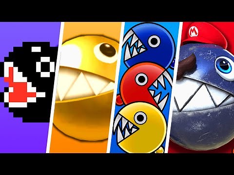 Evolution of Chain Chomps in Super Mario Games (1988 - 2024)