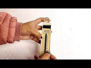 //HOW TO USE SPRING BALANCE//