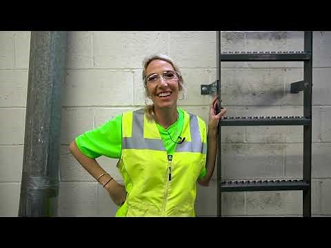 New Ladder Rule! Ladder Safety- Fixed Hatch Ladder Assist for Fall Protection