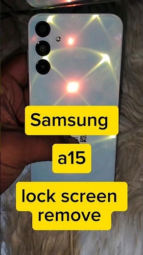 HOW TO REMOVE SCREEN LOCK WITHOUT DATA LOSS ON SAMSUNG GALAXY A15 🔒 | SAMSUNG GALAXY A15 BYPASS