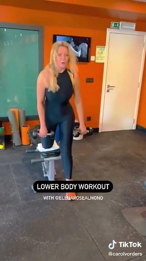 Carol Vorderman Work Out - TikTok