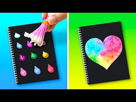 ART CHALLENGE AND DRAWING TRICKS || Awesome drawing hacks by 123 Go! SERIES