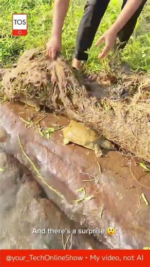 TURTLE TRAP 🐢 how they find wonders in the river 😲 #skills #crafts