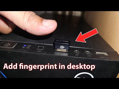 How to install fingerprint scanner on pc