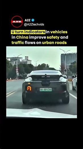 China’s New U-Turn Lights are Absolute Genius