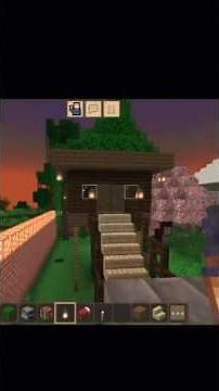 making a tree house#minecraft #house