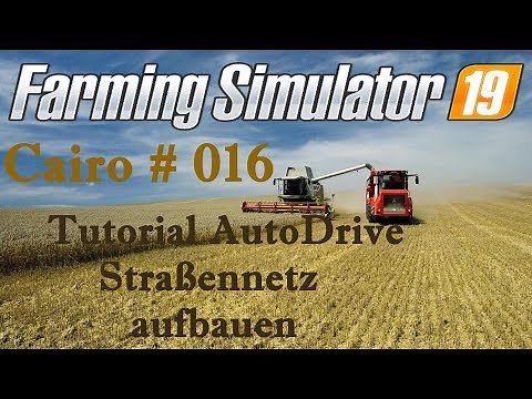 🚜 Autodrive Tutorial Straßennetz erstellen und Strecken verbinden
