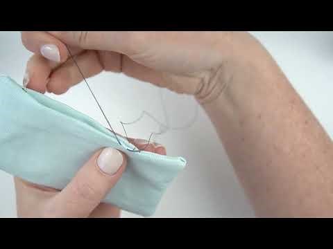 How to Hand Sew a Slip Stitch (Ladder Stitch) SO EASY!