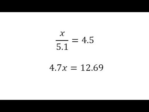 Solve a One Step Equation with Decimals (Multiply or Divide)