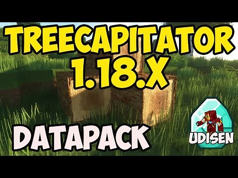How to get Tree Chopper in Minecraft 1.18.2 - download & install TreeCapitator 1.18.2 (Datapack)