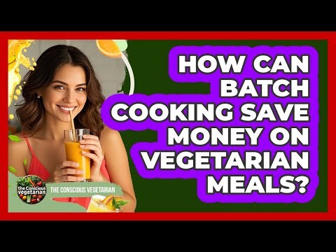 How Can Batch Cooking Save Money On Vegetarian Meals?