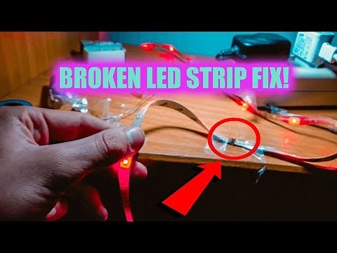How To Fix A Broken Led Strip!